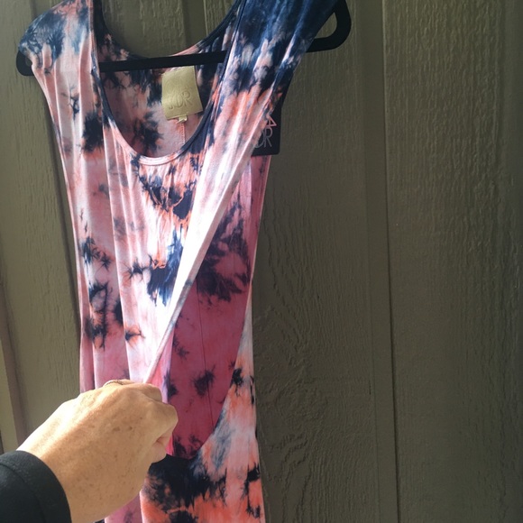NWT Revolve Chaser Maxi Dress, Candy Tie Dye, Sized Small - Picture 9 of 12